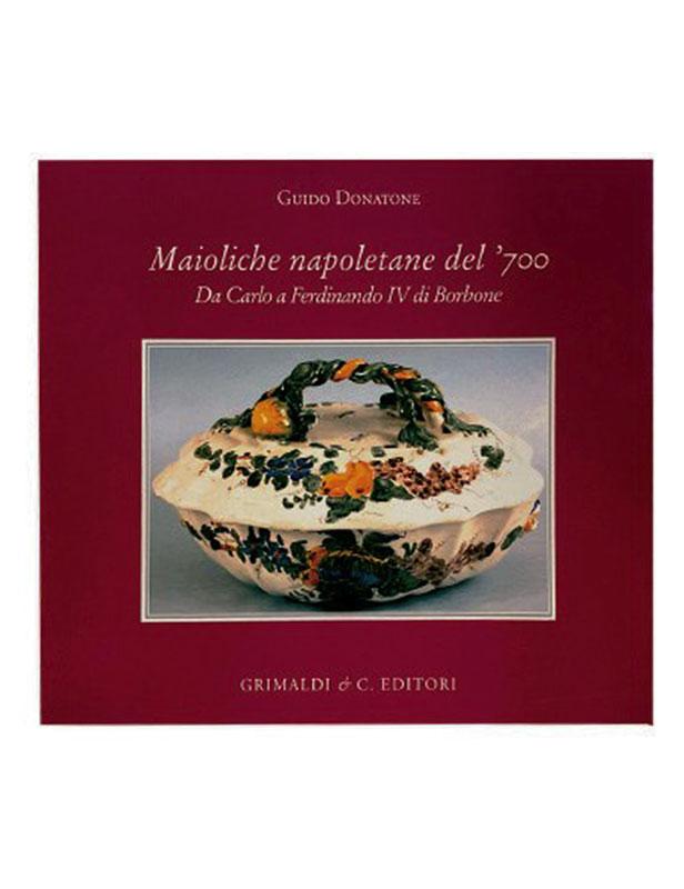 Maioliche napoletane del 700 side 1830 libris antichi castello 
