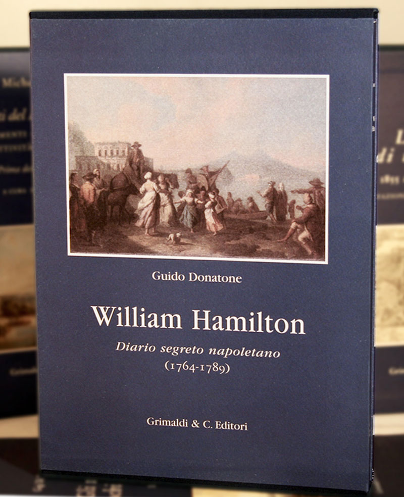 William Hamilton Diario segreto napoletano 1764-1789 libri antico libri librivox seller 