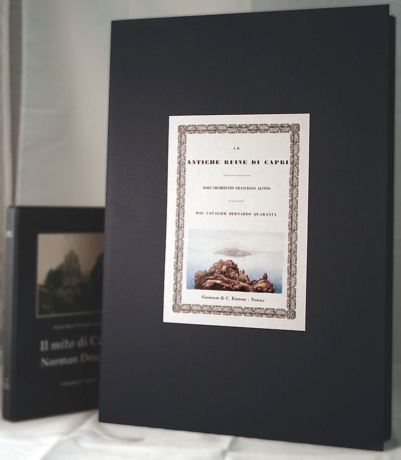 Le Antiche Ruine di Capri  Ristampa della rara edizione del 1833 A cura di CSandomenico prampolini antiquarie religiosi grimaldi torino 